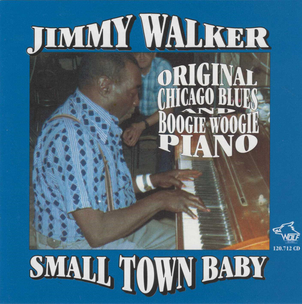the album cover for Jimmy Walker - Small Town Baby