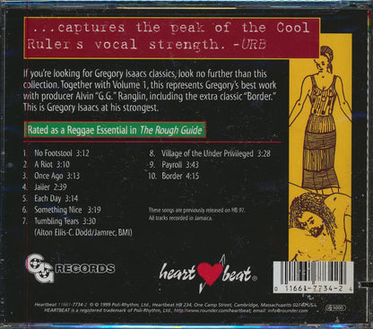 Gregory Isaacs - The Best Of Gregory Isaacs Volume 2 (marked/ltd stock) Music CD