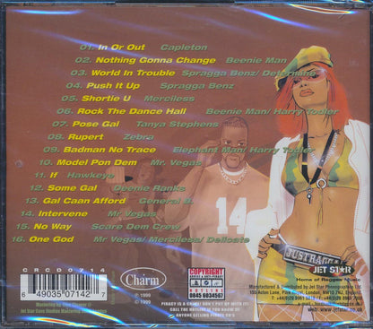 Capleton Mr Vegas Beenie Man Etc Just Ragga Volume 14 Music CD