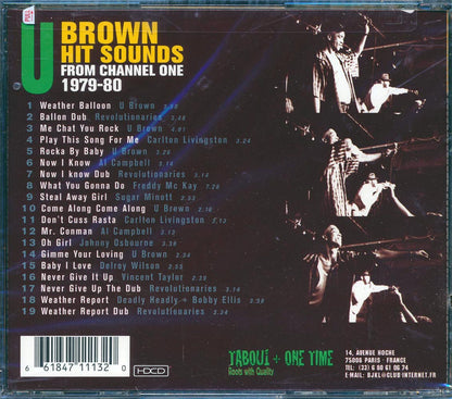 Carlton Livingston, U Brown, The Revolutionaries, Johnny Osbourne, Etc. - U Brown Hit Sounds From Channel One Music CD