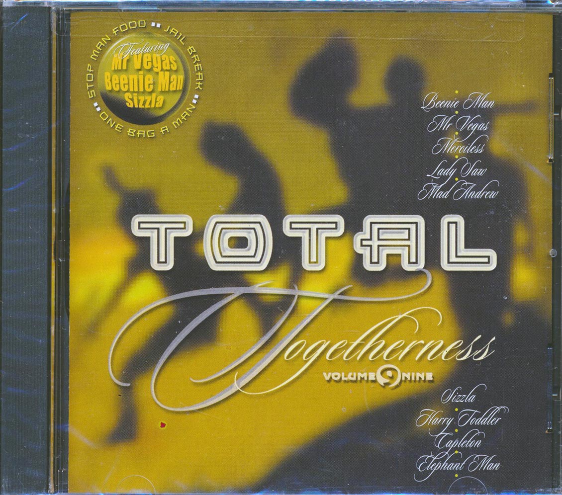 Sizzla, Capleton, Beenie Man, Etc. - Total Togetherness 9 Music CD