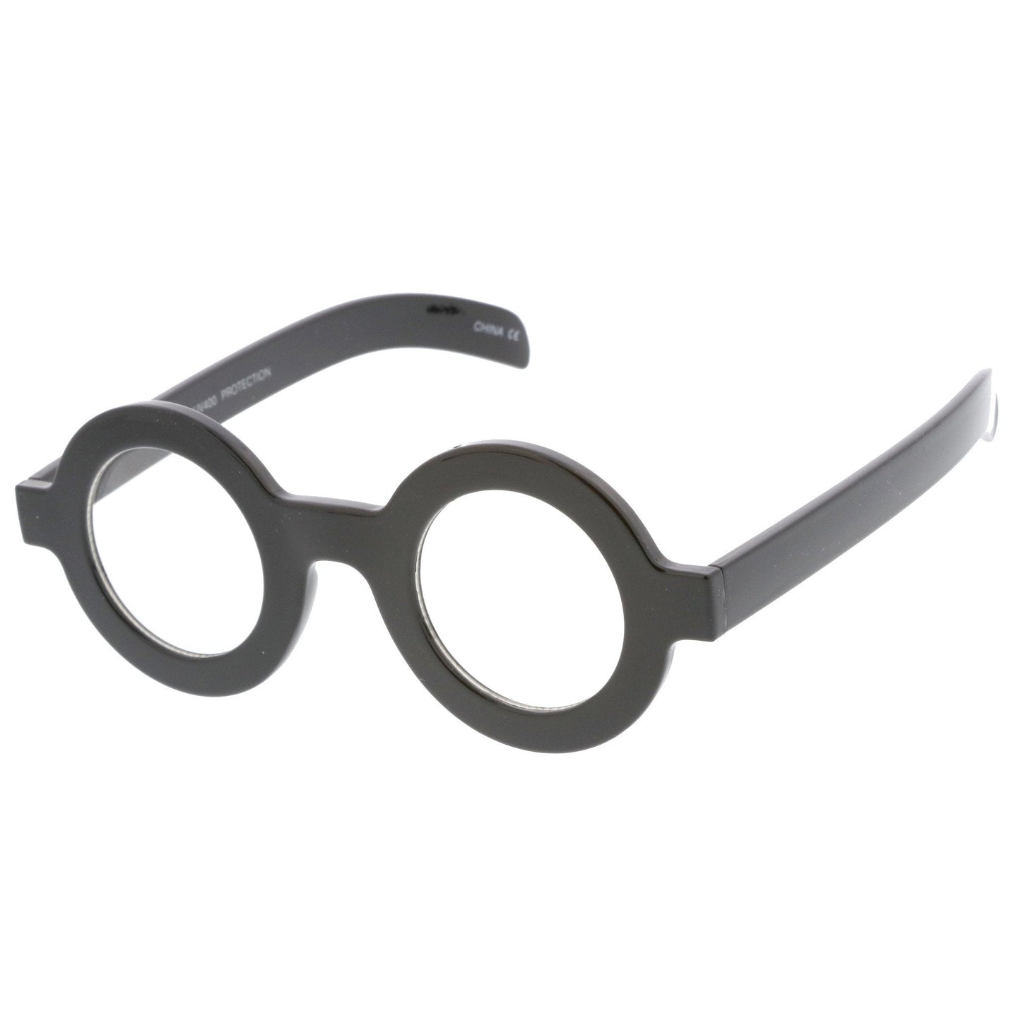 Bold Retro Thick Frame Clear Lens Glasses C074