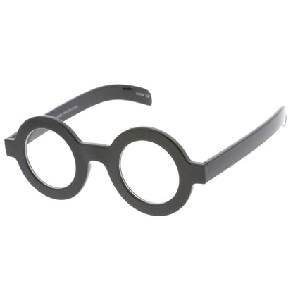 Bold Retro Thick Frame Clear Lens Glasses C074