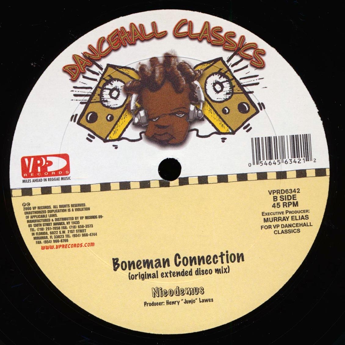 Michigan & Smiley - Diseases (Extended Mix)  /  Nicodemus - Boneman Connection (Extended Mix) (rhythm: "Diseases AKA Golden Hen") 12" Vinyl Record