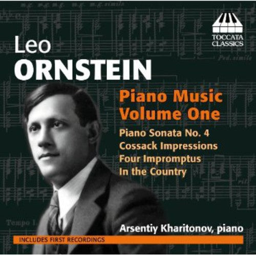 the album cover for Arsentiy Kharitonov - Piano Music 1