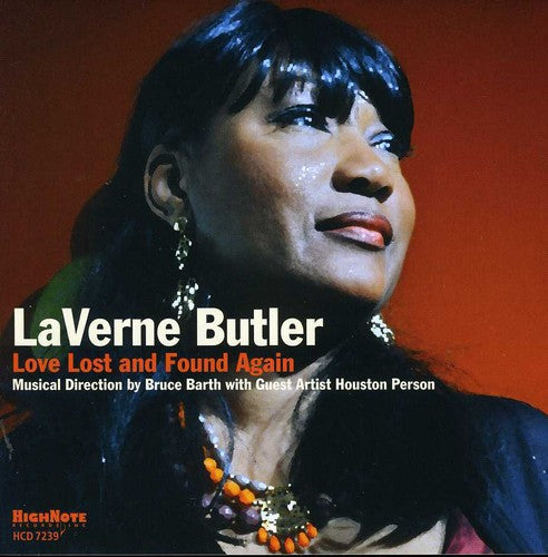 the album cover for Laverne Butler - Love Lost and Found Again