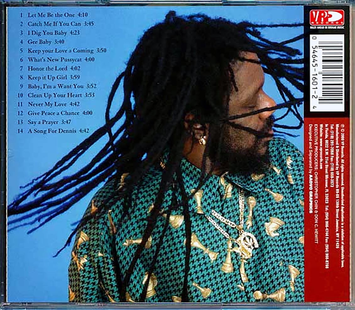 Dennis Brown - Let Me Be The One Music CD