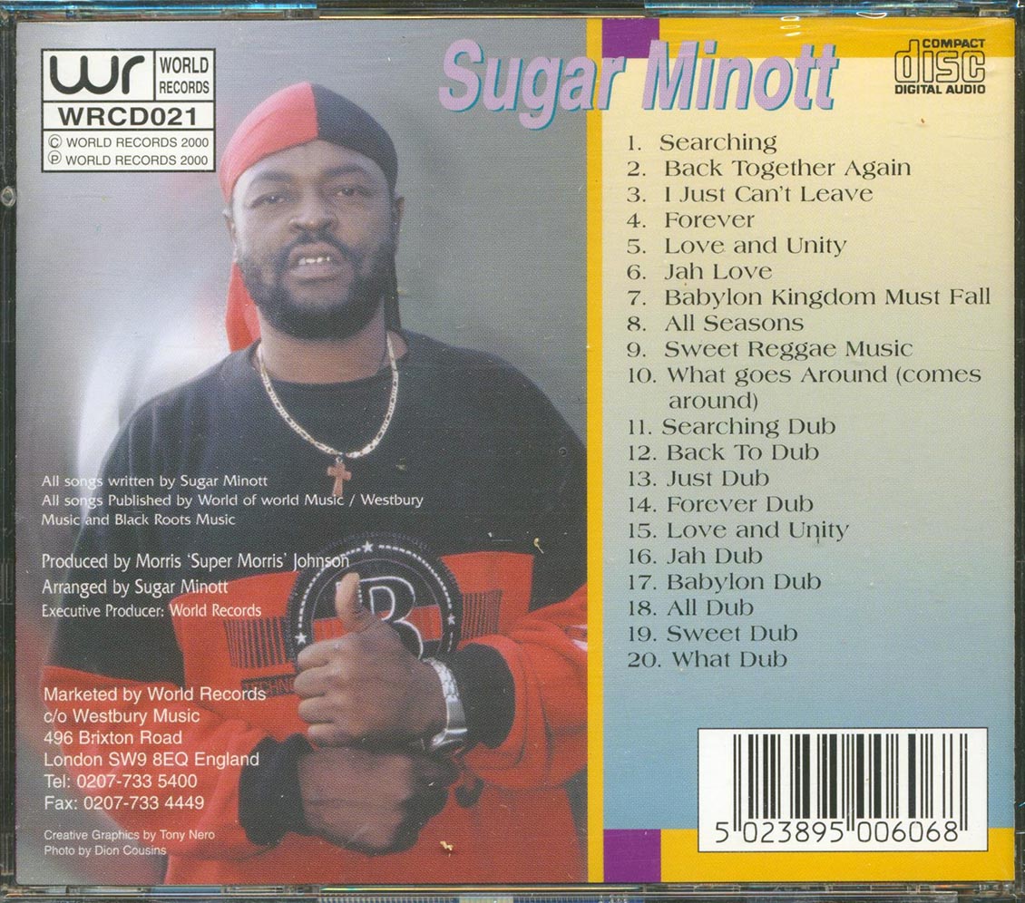 Sugar Minott - Simply The Best (20 tracks) Music CD