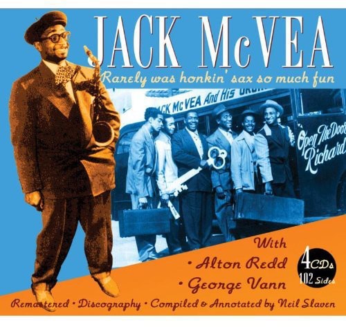 the album cover for Jack Mcvea - Jack Mcvea With Alton Redd and George Vann