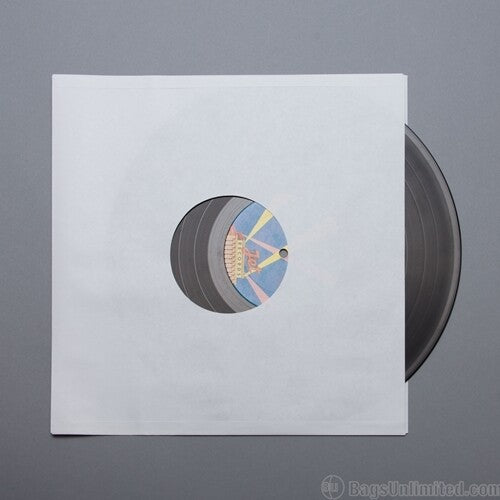 Bu S12wr Lp Inner Sleeve W/center Hole 100 Ct Wht - Bu S12wr Lp Inner Sleeve W/center Hole 100 Ct Wht - Bags/Sleeves