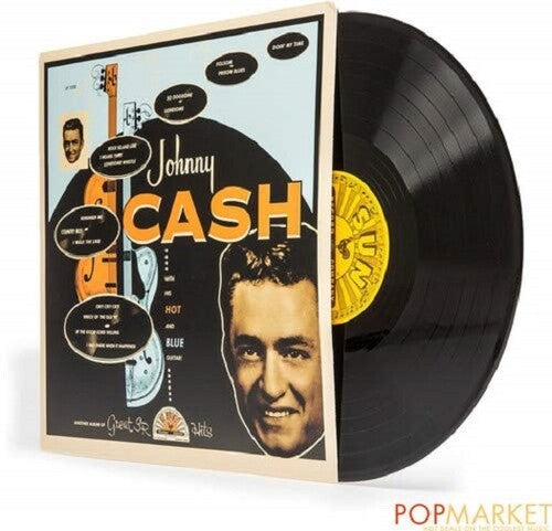 Johnny Cash - With His Hot & Blue Guitar Vinyl Record