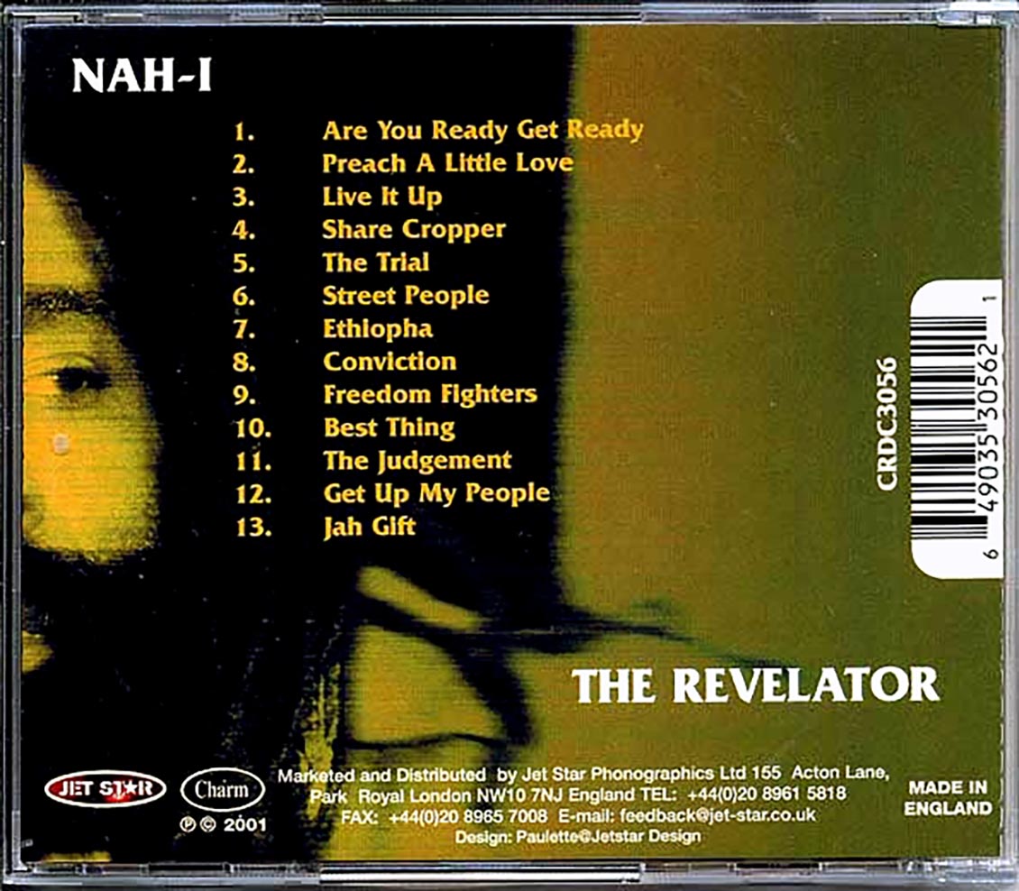 Nah I - The Revelator Music CD