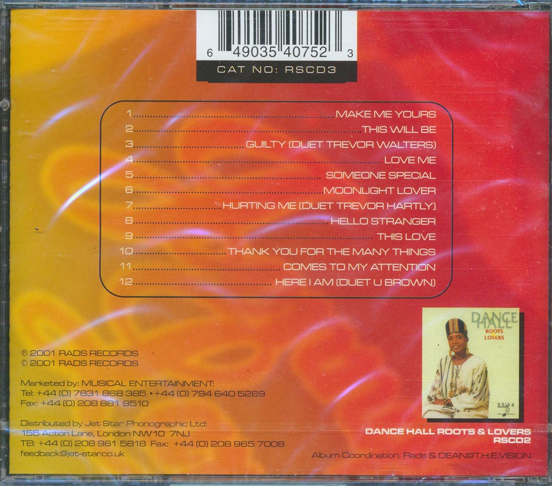 Jennifer Lara - Classic Grooves Music CD