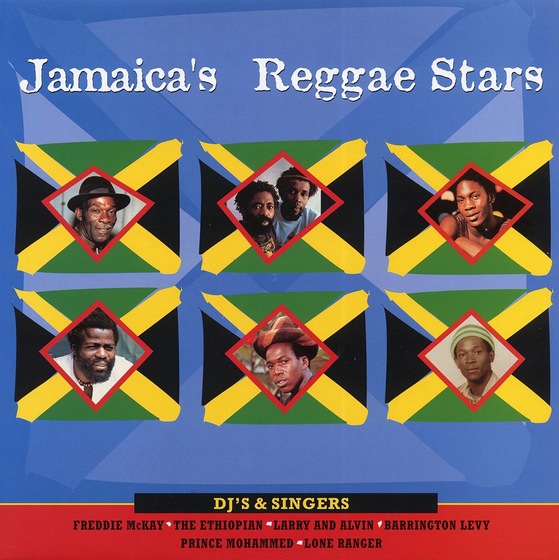Barrington Levy, Freddie McKay, The Ethiopian, Etc. - Jamaica's Reggae Stars: DJ's & Singers (FIRST PRESS) (orig. press) Vinyl Record