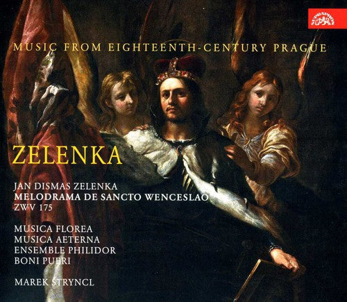 the album cover for Zelenka / Boni Pueri / Musica Florea / Stryncl - Melodrama de Sancto Wenceslao ZWV 175