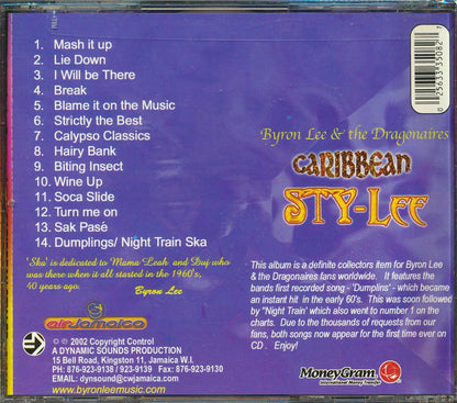 Byron Lee & The Dragonaires - Caribbean Stylee Music CD