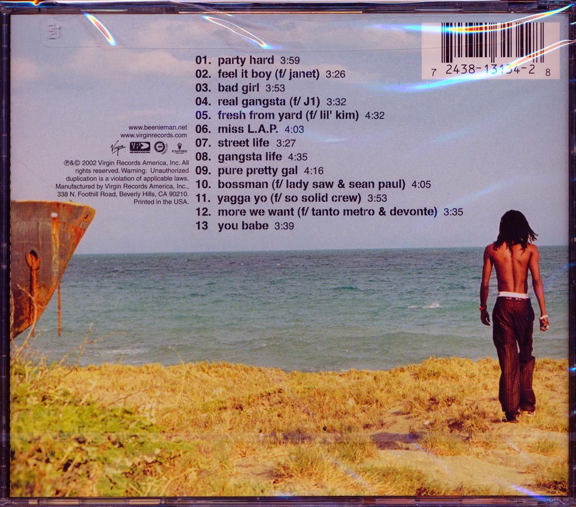 Beenie Man - Tropical Storm Music CD
