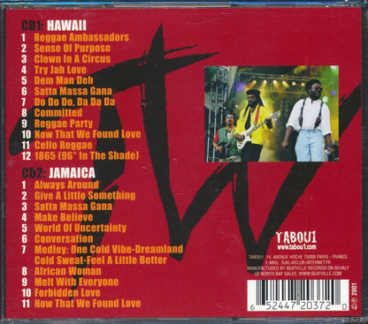 Third World - Live In Hawaii & Jamaica (23 tracks) (2xCD) Music CD