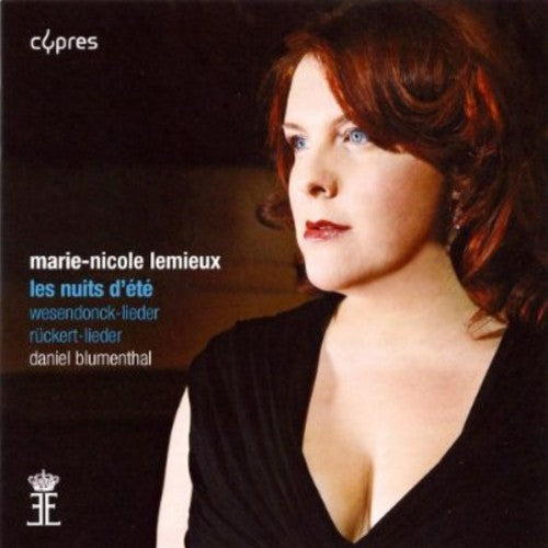 the album cover for Daniel Blumenthal - Nuits D'ete: Mahler Wagner Berlioz