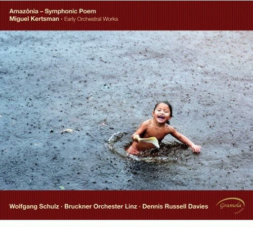 the album cover for Linz Bruckner Orchestra - Amazonia: Early Orchestral Works