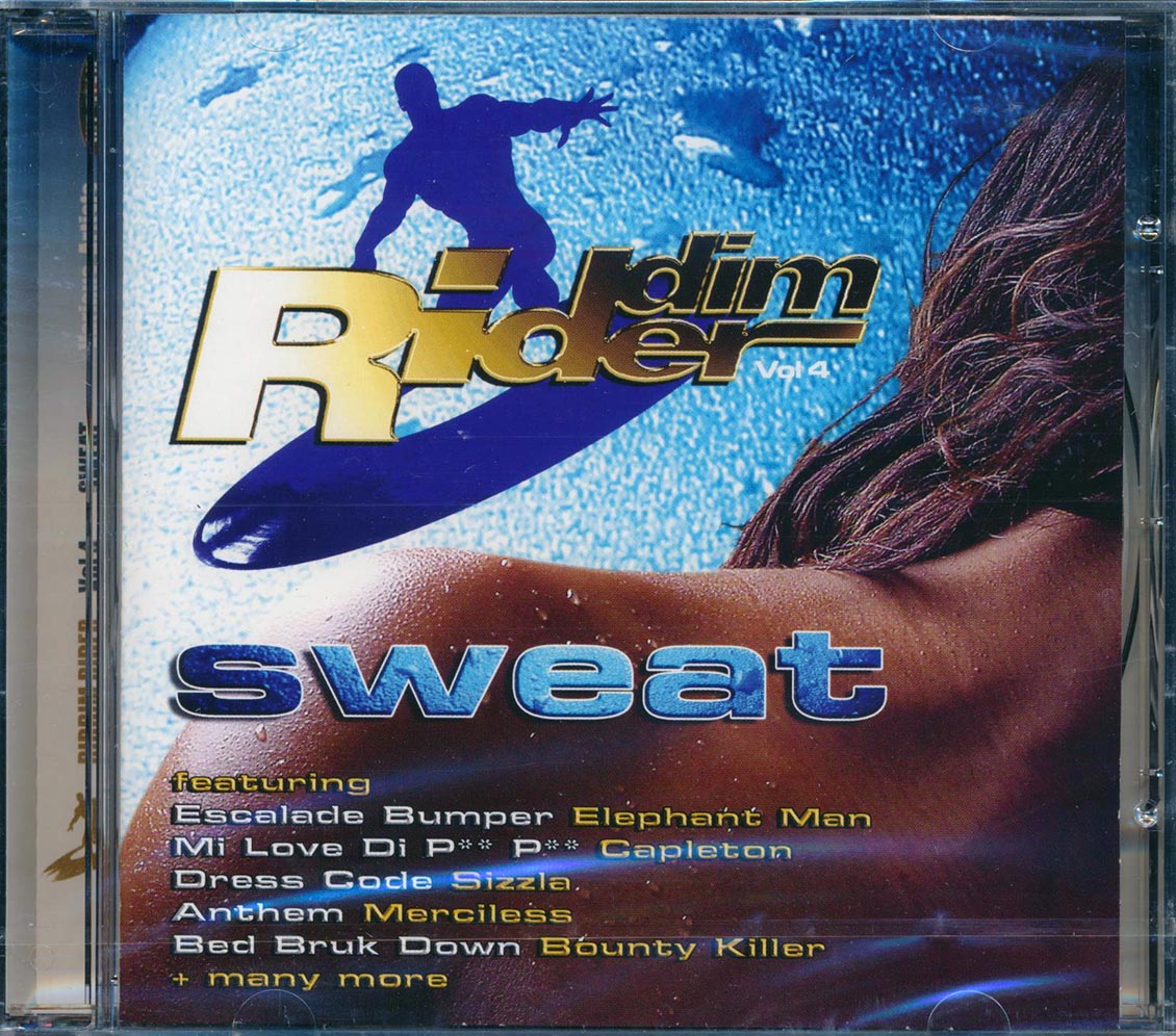 Sizzla Capleton Natural Black Etc Riddim Rider Sweat rhythm "Sweat" 21 tracks Music CD