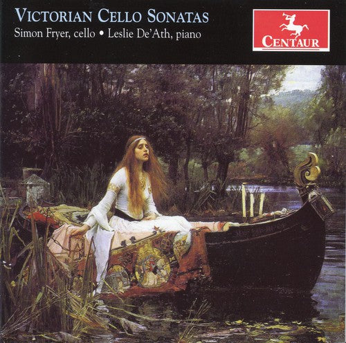 the album cover for Leslie De'Ath - Victorian Cello Sonatas