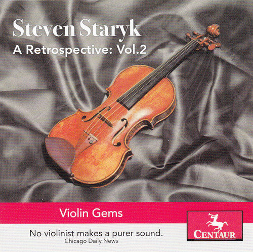 Schubert / Staryk - Retrospective 2 - Music CD