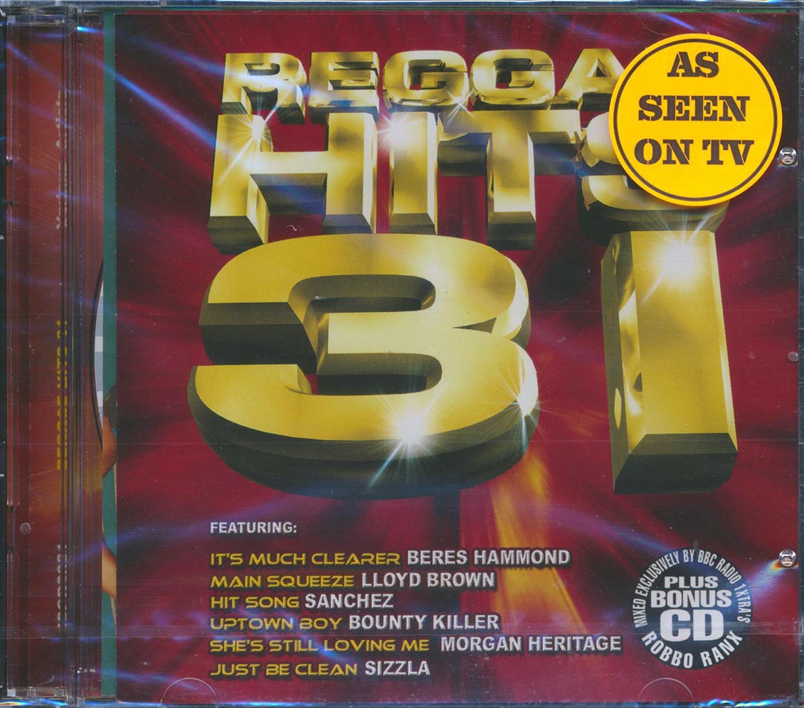Half Pint, Bushman, Beres Hammond, Etc. - Reggae Hits Volume 31 (40 tracks) (2xCD) Music CD