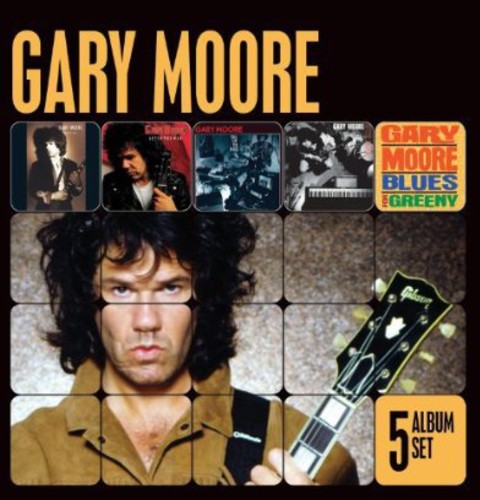the album cover for Gary Moore - 5 Album Set [Import]