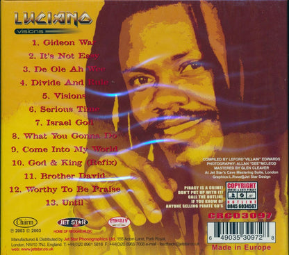Luciano - Visions Music CD