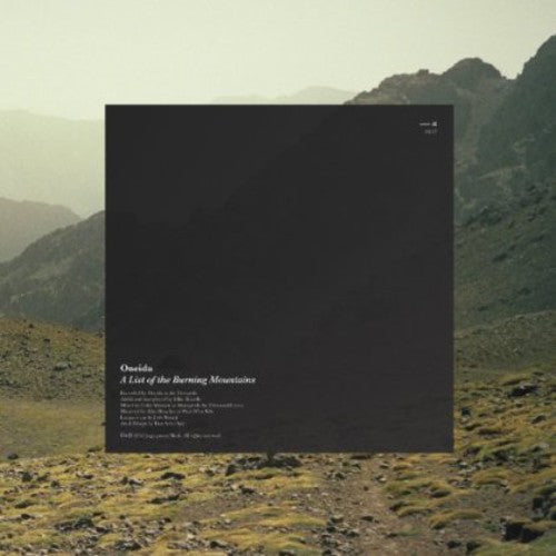A List Of The Burning Mountains [LP] Vinyl Record