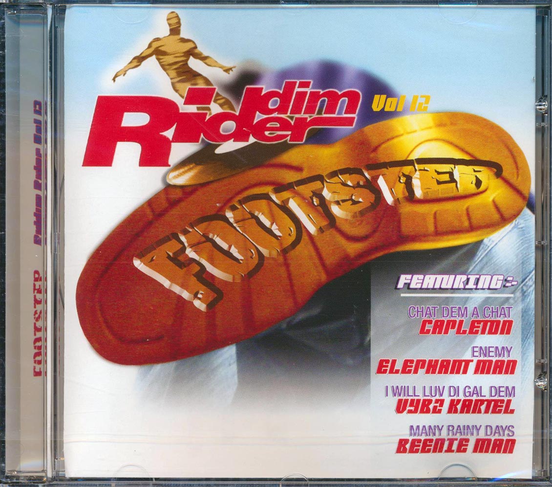Capleton, Anthony B, Elephant Man, Lukie D, Etc. - Riddim Rider: Foot Step (rhythm: "Foot Step") (20 tracks) Music CD