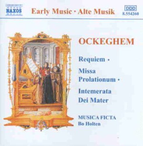 the album cover for Bo Holten - Requiem & Missa Prolationum