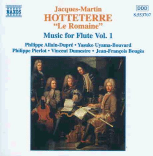 the album cover for J.M. HOTTETERRE - Music for Flute 1