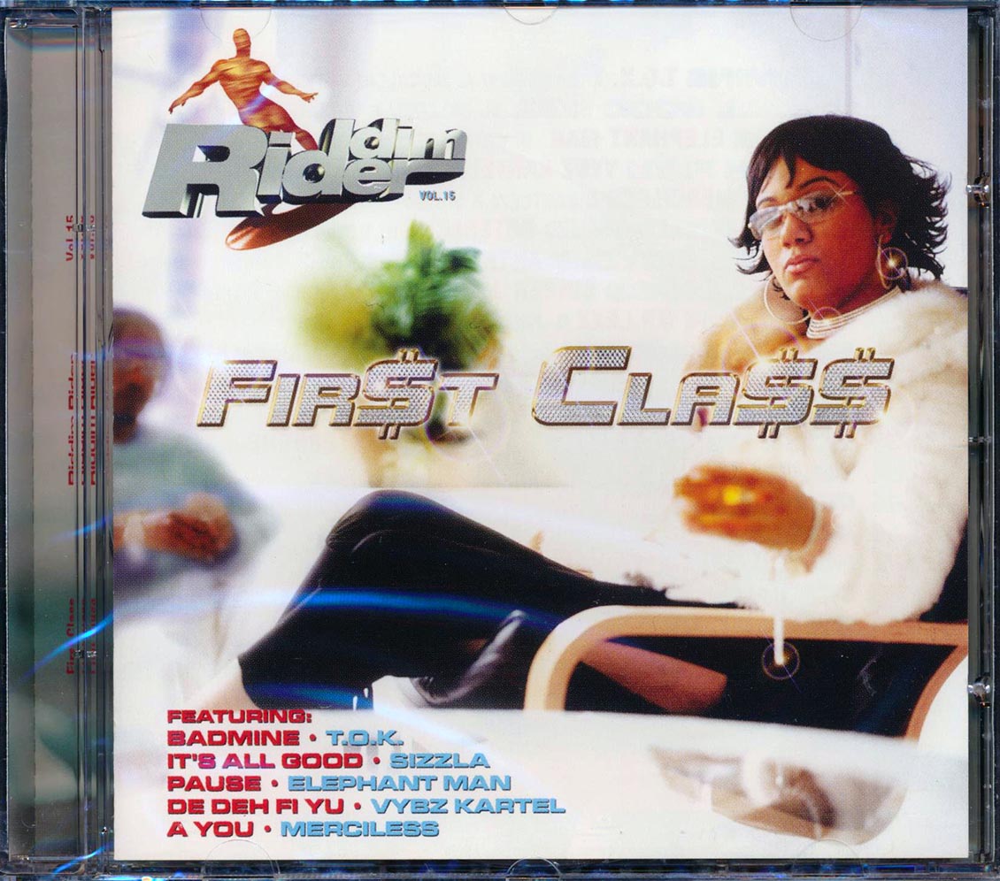 Sizzla, Anthony B, Mr. Vegas, Etc. - Riddim Rider: First Class (rhythm: "First Class") (22 tracks) Music CD