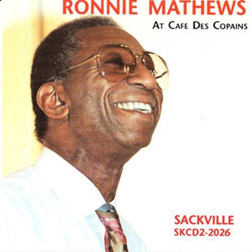 the album cover for Ronnie Matthews - At Cafe de Copains
