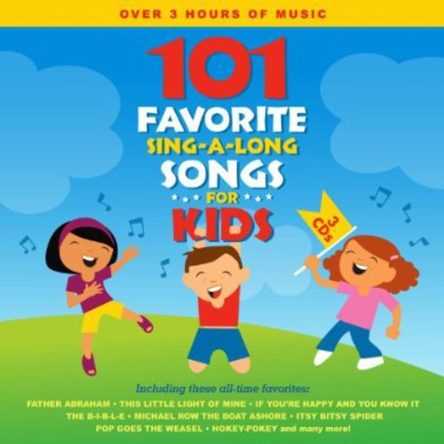 101 Favorite Sing-A-Long Songs for Kids [3 CD] Music CD