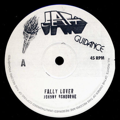Johnny Osbourne - Fally Lover; Roots Radics - Fally Dub  /  Johnny Osbourne - Never Stop Fighting; Roots Radics - Fighting Dub 10" Vinyl Record