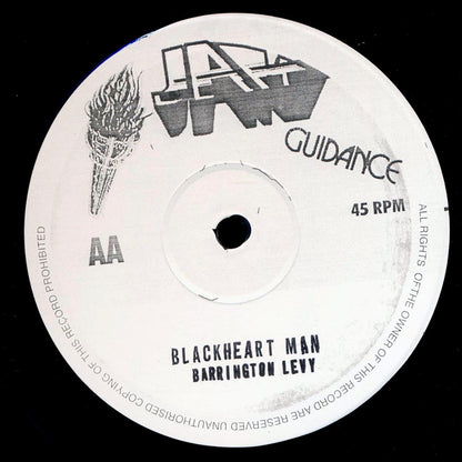 Barrington Levy - Robinhood; Roots Radics - Robin Dub  /  Barrington Levy - Black Heart Man; Roots Radics - Black Heart Dub 10" Vinyl Record