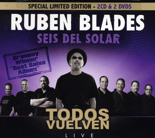 the album cover for Ruben Blades & Leis Del Solar - Todos Vuelven: Limited Edition