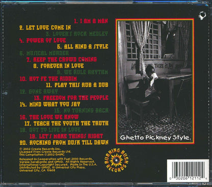 Sugar Minott - Ghetto Pickney Style: A Crucial Collection (20 tracks) (marked/ltd stock) Music CD