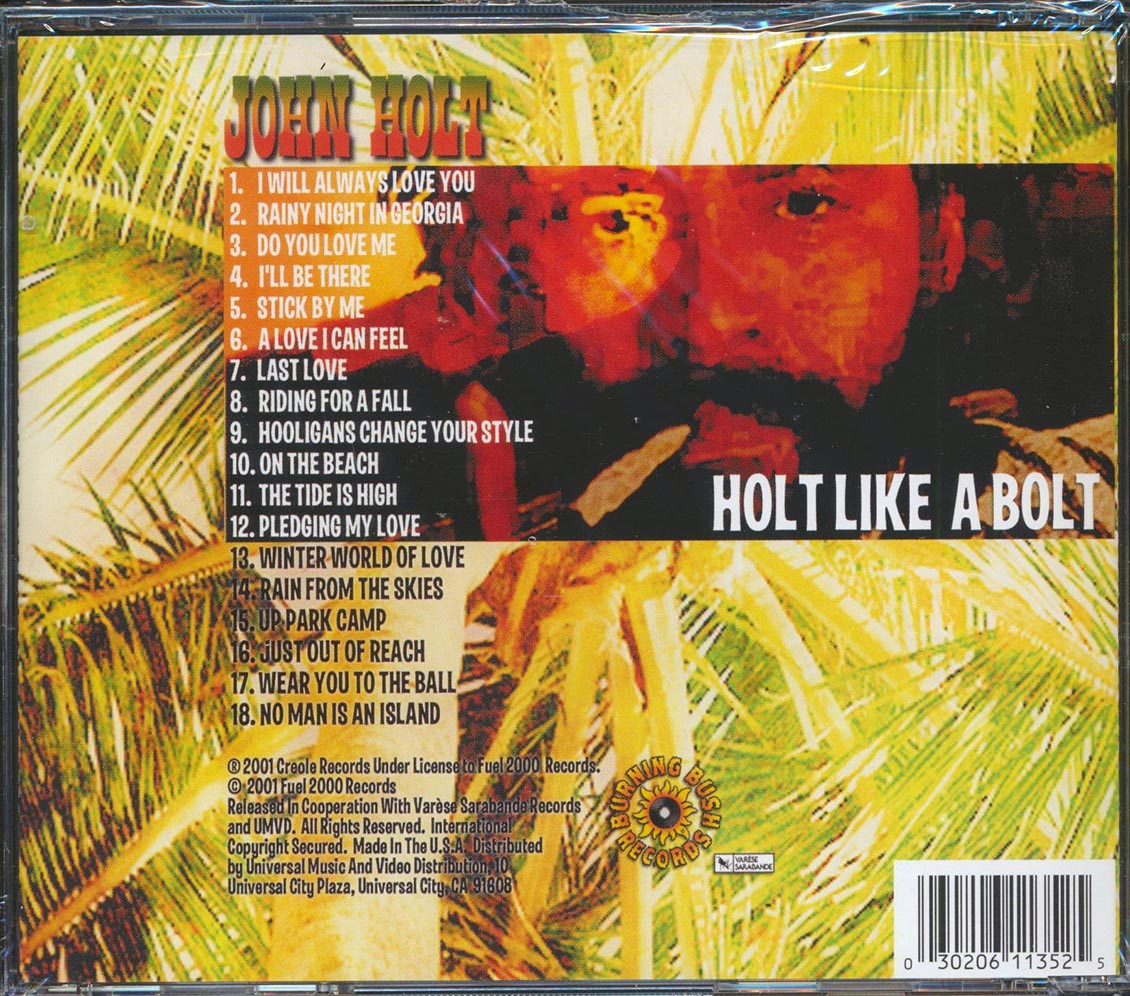 John Holt - Holt Like A Bolt: An Essential Collection Music CD