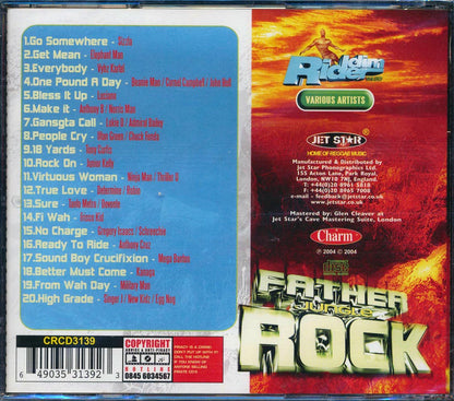 Sizzla, Luciano, Jr. Kelly, Etc. - Riddim Rider: Father Jungle Rock (Can't Satisfy Her Rhythm) (rhythm: "Father Jungle Rock/Can't Satisfy Her") (20 tracks) Music CD