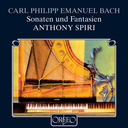 the album cover for Anthony Spiri - Sonata & Fantasia