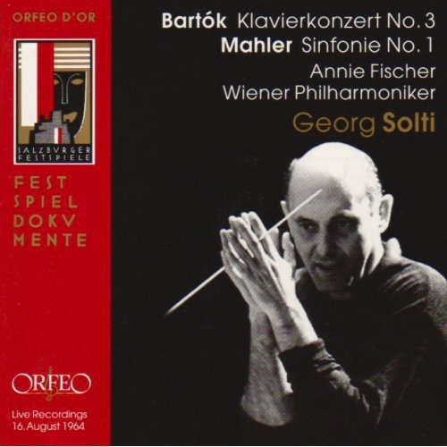 Bartok / Mahler / Fischer / Solti / Wiener Phil - Piano Concerto / Symphony 1 In D Major - Music CD