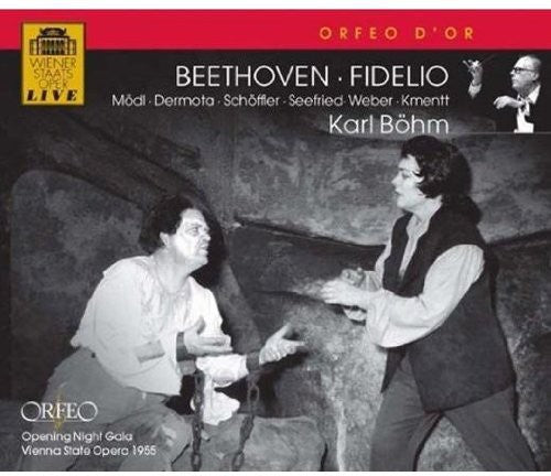 the album cover for Beethoven / Terkal / Kmentt / Vopc / Bohm - Fidelio