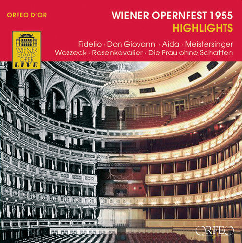 the album cover for Nilsson/Rysanek/Hesse/Bohm/Str - Wiener Opernfest 1955 Highlights