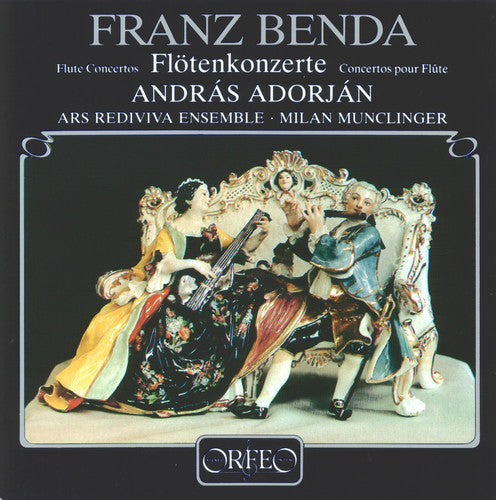 Benda / Munclinger / Adorjan / Ars Rediviva Ens - Flute Concertos In E & A - Music CD