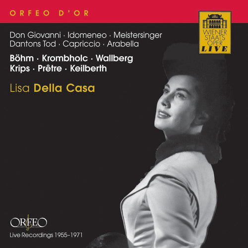 the album cover for Lisa Della Casa - Recital