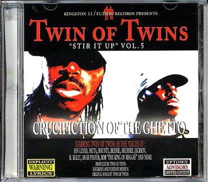 Twin Of Twins - Crucifiction Of The Ghetto: Stir It Up Volume 5 (23 tracks) Music CD